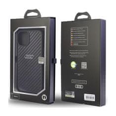 NEW Audi Carbon Fiber - Ohišje za iPhone 12 / iPhone 12 Pro (črno)