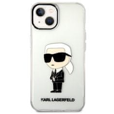 Karl Lagerfeld Karl Lagerfeld IML NFT Ikonik - Ohišje za iPhone 14 (prozorno)