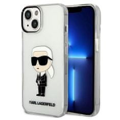 Karl Lagerfeld Karl Lagerfeld IML NFT Ikonik - Ohišje za iPhone 14 (prozorno)