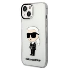 Karl Lagerfeld Karl Lagerfeld IML NFT Ikonik - Ohišje za iPhone 14 (prozorno)