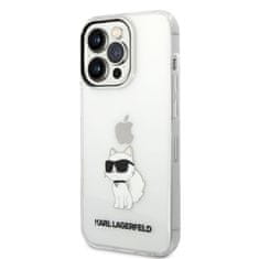 Karl Lagerfeld Karl Lagerfeld IML NFT Choupette - Ohišje za iPhone 14 Pro (prozorno)