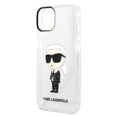 Karl Lagerfeld Karl Lagerfeld IML NFT Ikonik - Ohišje za iPhone 14 (prozorno)