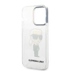 Karl Lagerfeld Karl Lagerfeld IML NFT Ikonik - Ohišje za iPhone 14 Pro (prozorno)