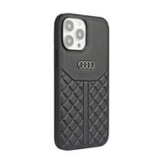 Audi Audi originalno usnje - ohišje za iPhone 13 Pro Max (črno)