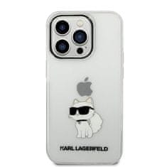 Karl Lagerfeld Karl Lagerfeld IML NFT Choupette - Ohišje za iPhone 14 Pro Max (prozorno)