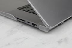 Moshi Ohišje Moshi iGlaze Hardshell - Ohišje za MacBook Air 13,6" M3 (2024) / M2 (2022) (nevidno črno)