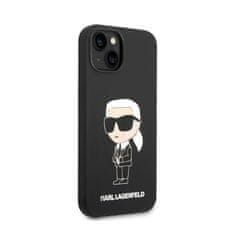 Karl Lagerfeld Karl Lagerfeld Silikonski etui NFT Ikonik - iPhone 14 (črn)