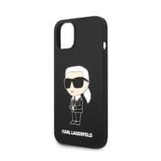 Karl Lagerfeld Karl Lagerfeld Silikonski etui NFT Ikonik - iPhone 14 Plus (črn)