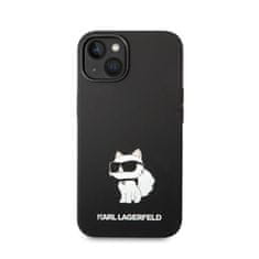 Karl Lagerfeld Karl Lagerfeld Silikonski ovitek NFT Choupette - iPhone 14 Plus (črn)