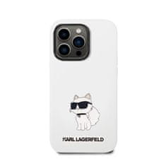 Karl Lagerfeld Karl Lagerfeld Silikonski etui NFT Choupette - iPhone 14 Pro (bel)