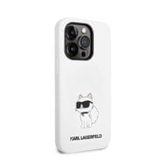 Karl Lagerfeld Karl Lagerfeld Silikonski etui NFT Choupette - iPhone 14 Pro (bel)