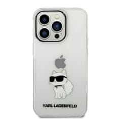 Karl Lagerfeld Karl Lagerfeld IML NFT Choupette - Ohišje za iPhone 14 Pro (prozorno)