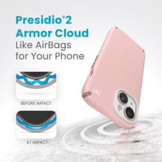 Speck Speck Presidio2 Pro - Ohišje za iPhone 15 / iPhone 14 / iPhone 13 (Dahlia Pink / Rose Copper / White)