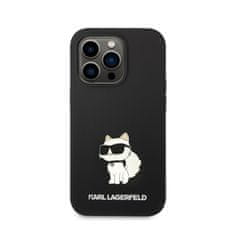 Karl Lagerfeld Karl Lagerfeld Silikonsko ohišje NFT Choupette - iPhone 14 Pro Max (črno)