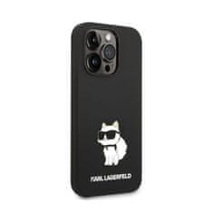 Karl Lagerfeld Karl Lagerfeld Silikonsko ohišje NFT Choupette - iPhone 14 Pro Max (črno)