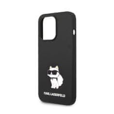 Karl Lagerfeld Karl Lagerfeld Silikonsko ohišje NFT Choupette - iPhone 14 Pro Max (črno)