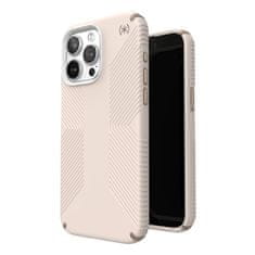 Speck Speck Presidio2 Grip - Ohišje za iPhone 15 Pro Max (beljena kost / zlata dedna barva / lešnikova rjava)