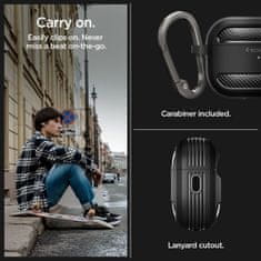 Spigen Spigen Rugged Armor - Ohišje za Apple Airpods Pro 1 / 2 (črno)