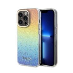 Guess Guess IML Faceted Mirror Disco Iridescent - Ohišje za iPhone 15 Pro (Iridescent)