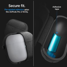 Spigen Spigen Urban Fit - Ohišje za Apple Airpods Pro 1 / 2 (črno)