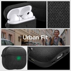 Spigen Spigen Urban Fit - Ohišje za Apple Airpods Pro 1 / 2 (črno)