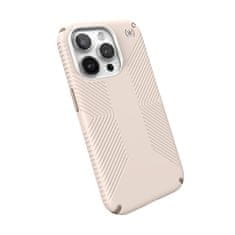 Speck Speck Presidio2 Grip - Ohišje za iPhone 15 Pro (beljena kost / zlata dediščinska zlata / lešnikova rjava)