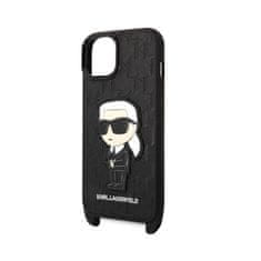 Karl Lagerfeld Karl Lagerfeld NFT Monogram Ikonik Patch - Ohišje za iPhone 14 Plus (črno)