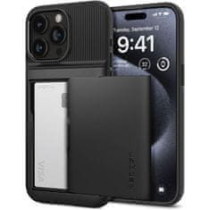 Spigen Spigen Slim Armor CS - Etui do iPhone 15 Pro (Czarny)