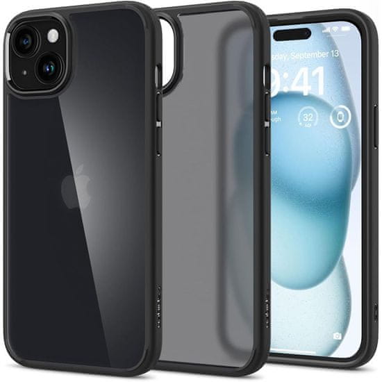 Spigen Spigen Ultra Hybrid - Ohišje za iPhone 15 (Frost Black)