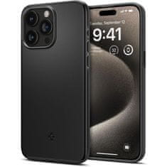 Spigen Spigen Thin Fit - Etui do iPhone 15 Pro Max (Czarny)