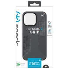 Speck Speck Presidio2 Grip - Ohišje za iPhone 15 Pro Max (ogleno sivo / hladno bronasto / belo)