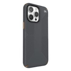 Speck Speck Presidio2 Grip - Ohišje za iPhone 15 Pro Max (ogleno sivo / hladno bronasto / belo)