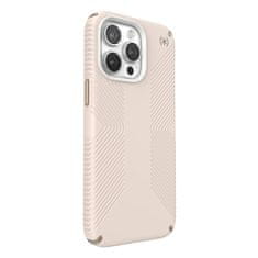 Speck Speck Presidio2 Grip - Ohišje za iPhone 15 Pro Max (beljena kost / zlata dedna barva / lešnikova rjava)