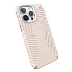 Speck Speck Presidio2 Grip - Ohišje za iPhone 15 Pro Max (beljena kost / zlata dedna barva / lešnikova rjava)