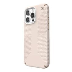 Speck Speck Presidio2 Grip - Ohišje za iPhone 15 Pro Max (beljena kost / zlata dedna barva / lešnikova rjava)