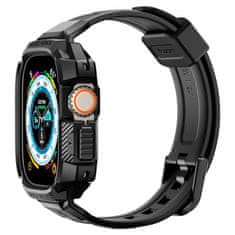 Spigen Spigen Rugged Armor Pro - Trak z ohišjem za Apple Watch Ultra 49 mm (črn)