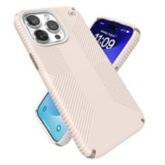 Speck Speck Presidio2 Grip - Ohišje za iPhone 15 Pro Max (beljena kost / zlata dedna barva / lešnikova rjava)