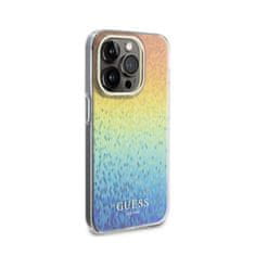 Guess Guess IML Faceted Mirror Disco Iridescent - Ohišje za iPhone 15 Pro (Iridescent)