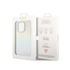 Guess Guess IML Faceted Mirror Disco Iridescent - Ohišje za iPhone 15 Pro (Iridescent)