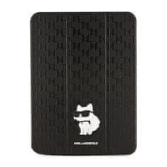 NEW Karl Lagerfeld Folio Magnet Allover Saffiano Monogram NFT Choupette - iPad 10,9" (2022) (Black)