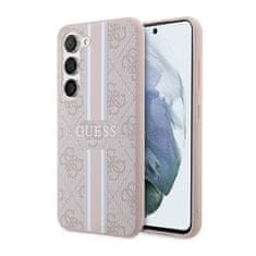 Guess Guess 4G Printed Stripe - Ohišje za Samsung Galaxy S23 (roza)