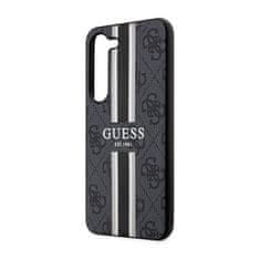 Guess Guess 4G Printed Stripe - Ohišje za Samsung Galaxy S23 (črno)