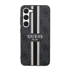 Guess Guess 4G Printed Stripe - Ohišje za Samsung Galaxy S23 (črno)