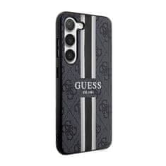 Guess Guess 4G Printed Stripe - Ohišje za Samsung Galaxy S23 (črno)