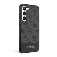 Guess Guess 4G Bottom Stripe Metal Logo Collection - Ohišje za Samsung Galaxy S23+ (črno)