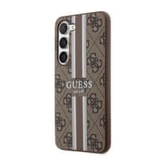 Guess Guess 4G Printed Stripe - Ohišje za Samsung Galaxy S23+ (rjavo)