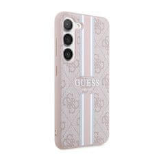 Guess Guess 4G Printed Stripe - Ohišje za Samsung Galaxy S23 (roza)