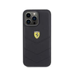 Ferrari Prešiti kovinski logotip Ferrari - Ohišje za iPhone 15 Pro Max (črno)