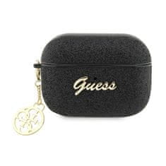 Guess Guess 4G Glitter Flake - Ovitek za AirPods Pro 2 (črn)