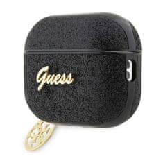 Guess Guess 4G Glitter Flake - Ovitek za AirPods Pro 2 (črn)